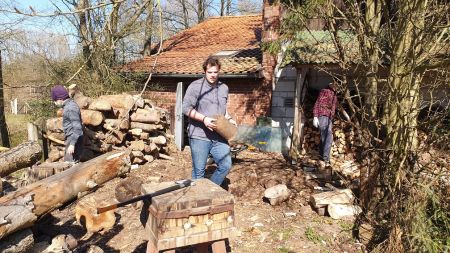 Gartenarbeit
